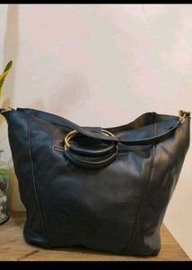 Stylish Black Studded Shoulder Bag✨