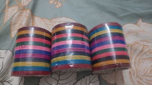 Colorful Stack of Bangles