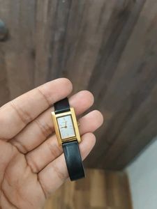 Vintage Elegant Gold &amp; Black Watch Set for Men &amp; W