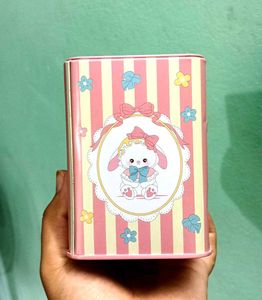 bunny tin money bank