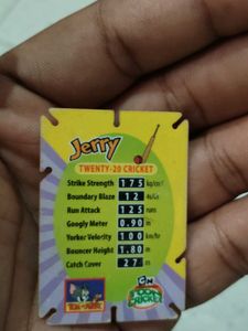 Vintage Tom &amp; Jerry Cheetos Cricket Card