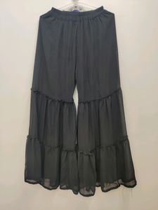 Women's Polka Dot Dress With Palazzo Pant