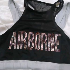 Sparkly AIRBORNE Sports Bra