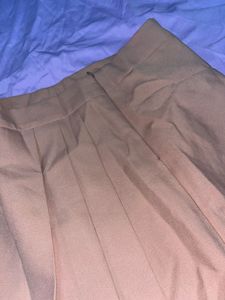 Pleated Mini Skirt