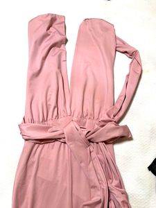 Elegant Pink Jumpsuit