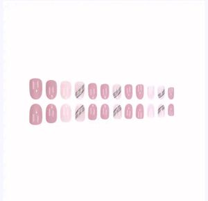 Mauve Pink Almond Press-On Nails