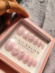 Pink Nail Salon Press-On Nails