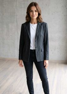 Women's Charcoal Grey Suit Set