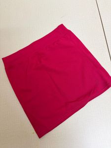 Houndstooth Print Skirt(combo of 3)