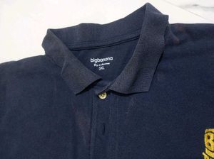 navi blue 5xl  polo t-shirt