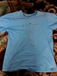 Light Blue Graphic Tee