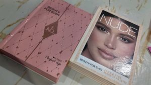 Face Powder Palette Eyeshadow Book palatte