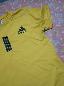 Adidas Yellow T-Shirt