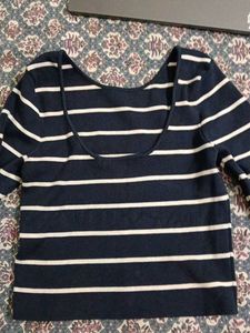 Striped Long Sleeve Top