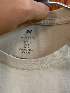 Men's Basic beige T-Shirt
