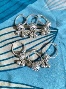 New Pure silver 3-3 bichiya set