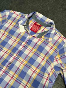 Dickies Women's Plaid Checkered Utility Shirt