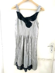 Elegant Lace Trim slip/Dress