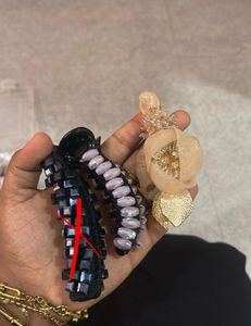 Combo of 2 Hair Clips with Embellishments
