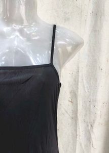 Sheer Black Slip Dress