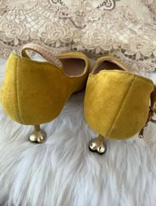 Stylish Mustard Heels