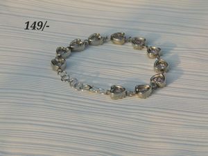 Silver Heart Bracelets