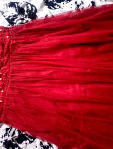 13-14 y Stunning Red Sequin Party Gown