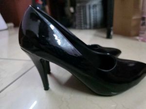 Black stilettos