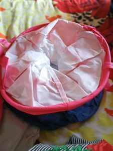 2 Colorful Laundry Basket new unused