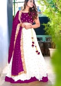 Semi Stiched Lehnga Choli