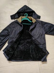 Fur-Lined Parka Winter Jacket