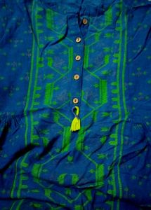 💙💚Siyahi Blue &amp; Green Kurti
