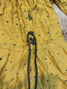 Yellow Polka Dot Jumpsuit