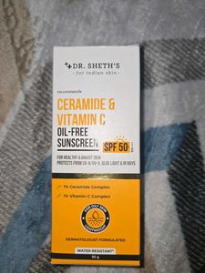 Dr. Sheth's Ceramide & Vitamin C Sunscreen