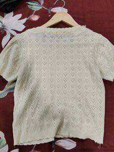 Korean Butter Yellow Top