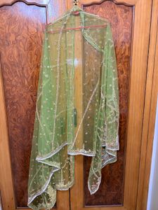 Beautiful Green Embroidered Blouse