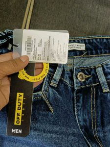 Off Duty India 90's Jeans Blue For Mens