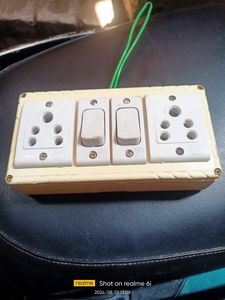 Extention Double Switch Sockets Board
