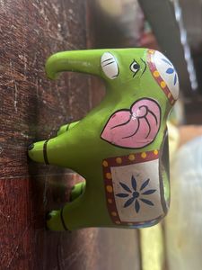 Diwali - Thai  Handcrafted Elephant candle holder