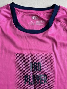 HRX Pink 'Pro Player' T-Shirt