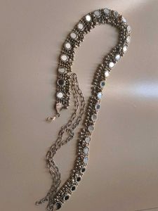 Mirror Work Ethnic Waist Chain