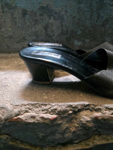 Stylish Black Mules