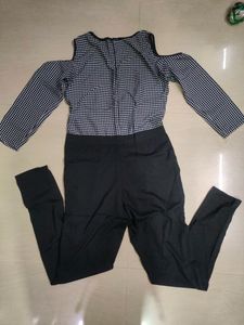 Checkered Colour Jumpsuit