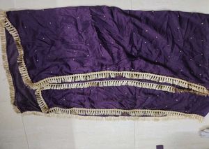machine stitched suit pant dupatta