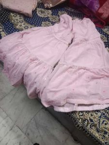 Elegant Pink Embroidered Anarkali Kurta