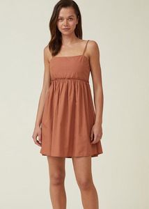 Square Neck Mini Dress