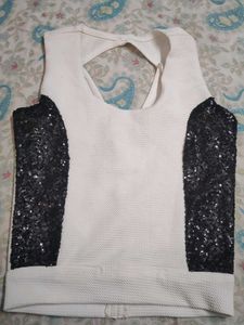 Sparkly Sequin Sleeve Top