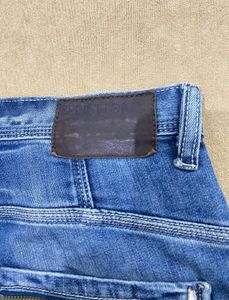 United Colours of Benetton Men's Blue Denim Shorts