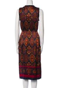 Designer Silk Printed Dress