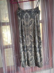 Boho Paisley Print Maxi Dress